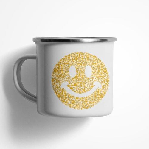 Емайлирано канче &amp;quot;Smile&amp;quot; - 1