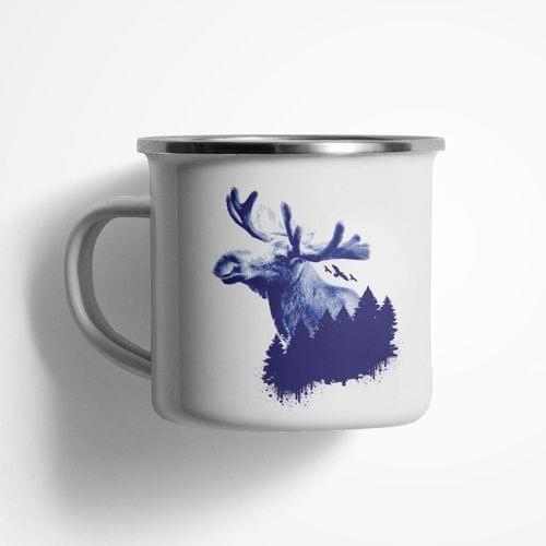 Емайлирано канче &amp;quot;Горски лос&amp;quot; - 1