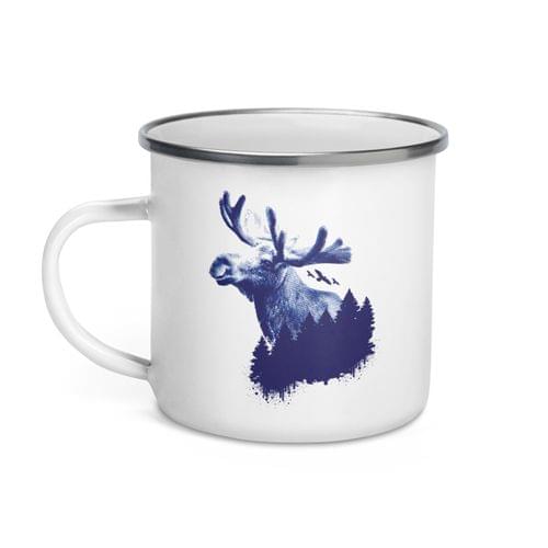 Емайлирано канче "Горски лос" - 2