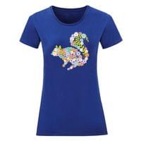 Дамска тениска "Squirrel Flower" - small - 5 Дамска тениска "Squirrel Flower" - small - 5