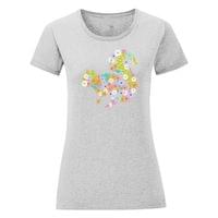 Дамска тениска "Squirrel Flower" - small - 1 Дамска тениска "Squirrel Flower" - small - 1