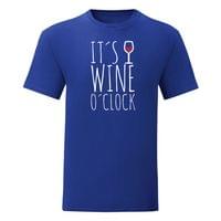 Тениска "Wine o'clock" (мъжка) - small - 7