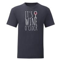 Тениска "Wine o'clock" (мъжка) - small - 8