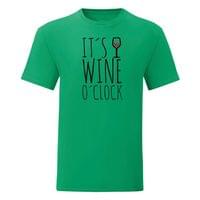 Тениска "Wine o'clock" (мъжка) - small - 3