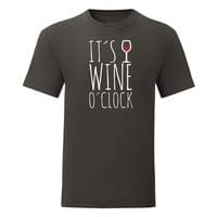 Тениска "Wine o'clock" (мъжка) - small - 12