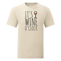 Тениска "Wine o'clock" (мъжка) - small - 0