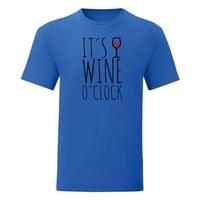 Тениска "Wine o'clock" (мъжка) - small - 15