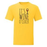 Тениска "Wine o'clock" (мъжка) - small - 1
