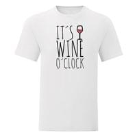 Тениска "Wine o'clock" (мъжка) - small - 2