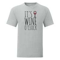 Тениска "Wine o'clock" (мъжка) - small - 16