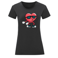 Тениска "Heart Flossing" (дамска) - small - 4