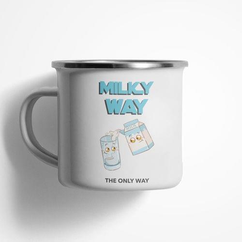 Емайлирано канче &amp;quot;Milky Way&amp;quot; - 1