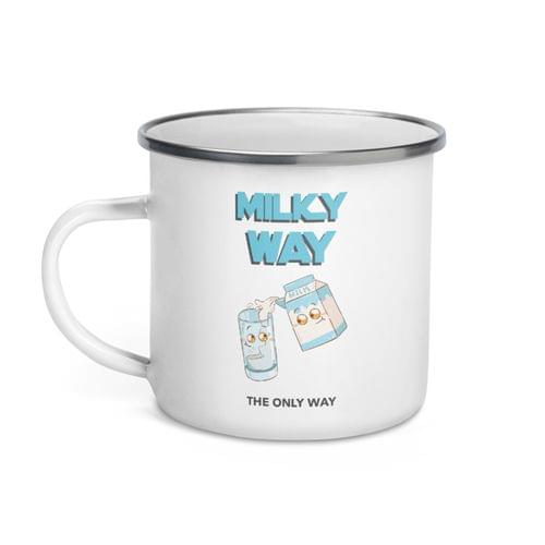 Емайлирано канче "Milky Way" - 2