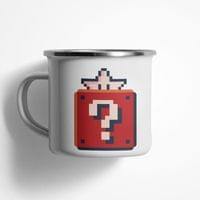 Емайлирано канче "Super Mario Pixel Art" - small - 0