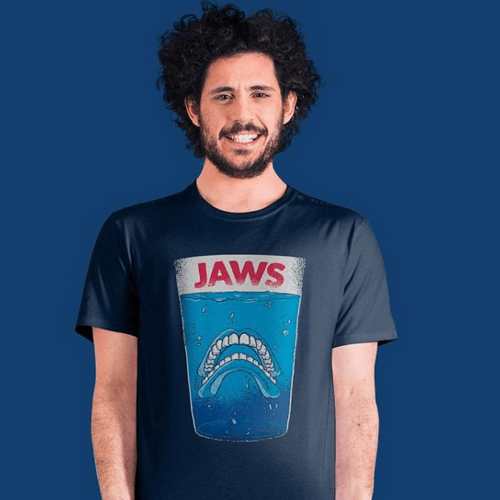Мъжка тениска &amp;quot;Jaws&amp;quot; - 1