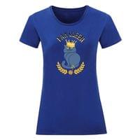 Дамска тениска "I Am A Queen" - small - 8 Дамска тениска "I Am A Queen" - small - 8