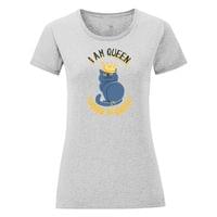 Дамска тениска "I Am A Queen" - small - 9 Дамска тениска "I Am A Queen" - small - 9