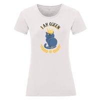 Дамска тениска "I Am A Queen" - small - 0 Дамска тениска "I Am A Queen" - small - 0