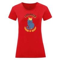 Дамска тениска "I Am A Queen" - small - 14 Дамска тениска "I Am A Queen" - small - 14