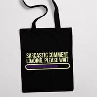 Eко чанта "Sarcastic Comment" - small - 1
