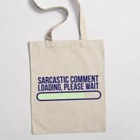 Eко чанта "Sarcastic Comment" - small - 2