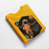 Ватирана блуза "Космически баскетбол" - small - 2