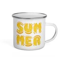Емайлирано канче "Lemon Summer" - small - 3