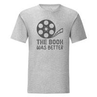 Мъжка тениска "The Book Was Better" - small - 3