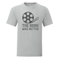 Мъжка тениска "The Book Was Better" - small - 8