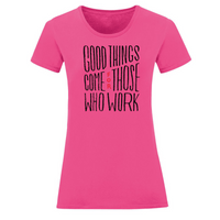 Дамска тениска "Good things" - small - 10