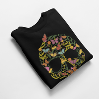 Ватирана блуза "Skull Flower" - small - 2