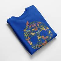Ватирана блуза "Skull Flower" - small - 4