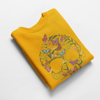 Ватирана блуза "Skull Flower" - small - 6