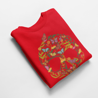 Ватирана блуза "Skull Flower" - small - 7