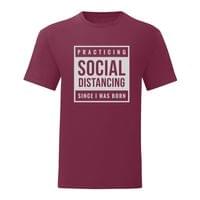 Мъжка тениска "Social Distancing" - small - 5