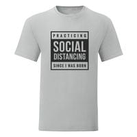 Мъжка тениска "Social Distancing" - small - 10