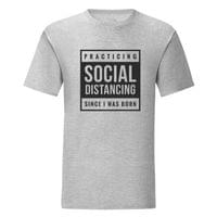Мъжка тениска "Social Distancing" - small - 12
