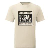 Мъжка тениска "Social Distancing" - small - 15