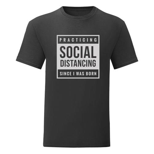 Мъжка тениска "Social Distancing" - 2