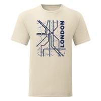 Мъжка тениска "Лондонско метро" - small - 1