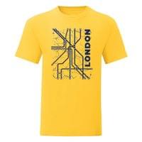 Мъжка тениска "Лондонско метро" - small - 4