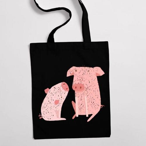 Еко чанта &amp;quot;Двете прасенца&amp;quot; - 1