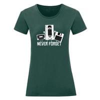 Дамска тениска "Never Forget" - small - 9