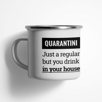 Емайлирано канче "Quarantini" - small - 0