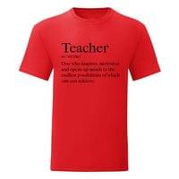 Мъжка тениска "Teacher" - small - 1