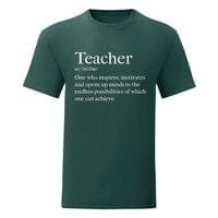 Мъжка тениска "Teacher" - small - 13