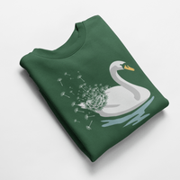 Ватирана блуза "Swan Dandelion" - small - 2