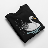 Ватирана блуза "Swan Dandelion" - small - 5