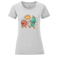 Тениска "Микроб" (дамска) - small - 3