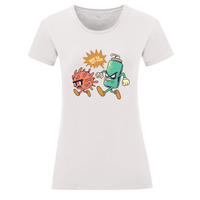 Тениска "Микроб" (дамска) - small - 2